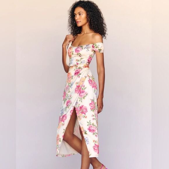 Reformation Genesis Silk Dress - Picture 12 of 15